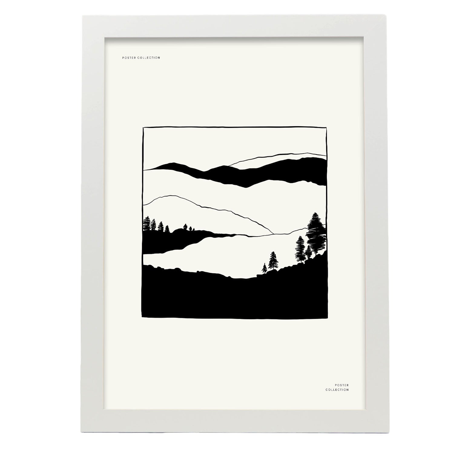 nacnic Póster de Vista de la Cordillera Descuento