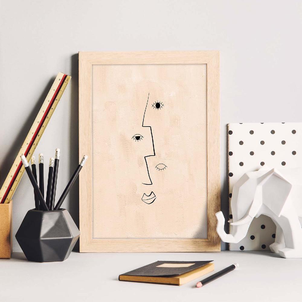 nacnic Póster de Ilustración Mujeres 4 Ofertas especiales