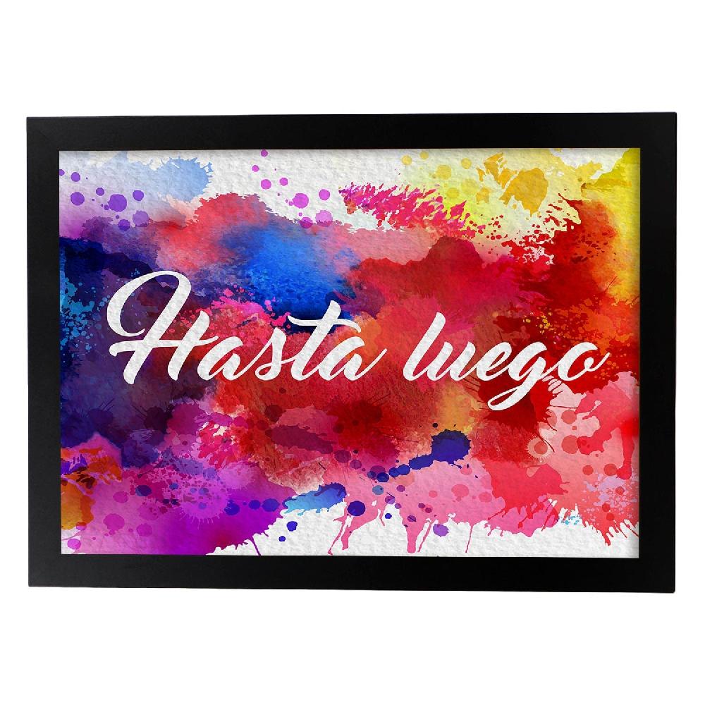 nacnic Lámina de Palabra Hasta Luego Colorida Grandes ahorros