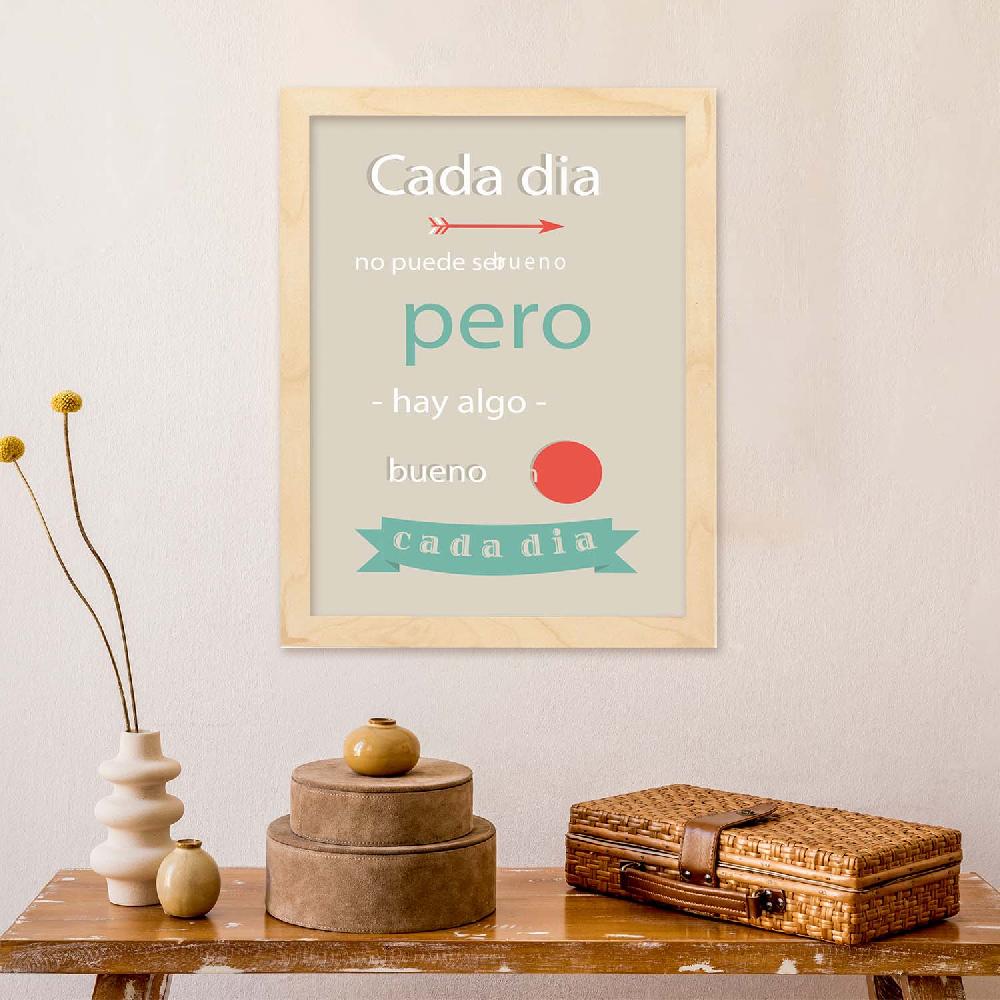 nacnic Lámina de Mensaje Feliz Cada Día Mejor oferta