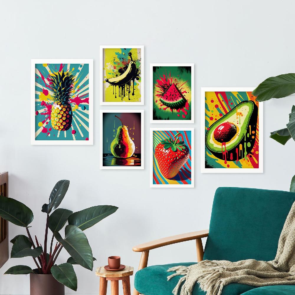 nacnic Conjunto Pop Art Verduras Nacnic Laminas Último día