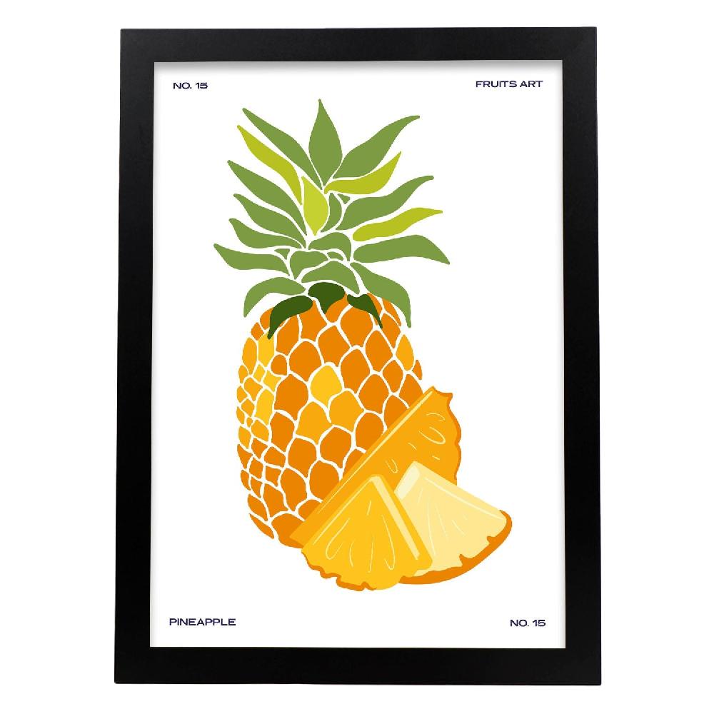 nacnic Cartel de Piña con rodajas Precios de Black Friday