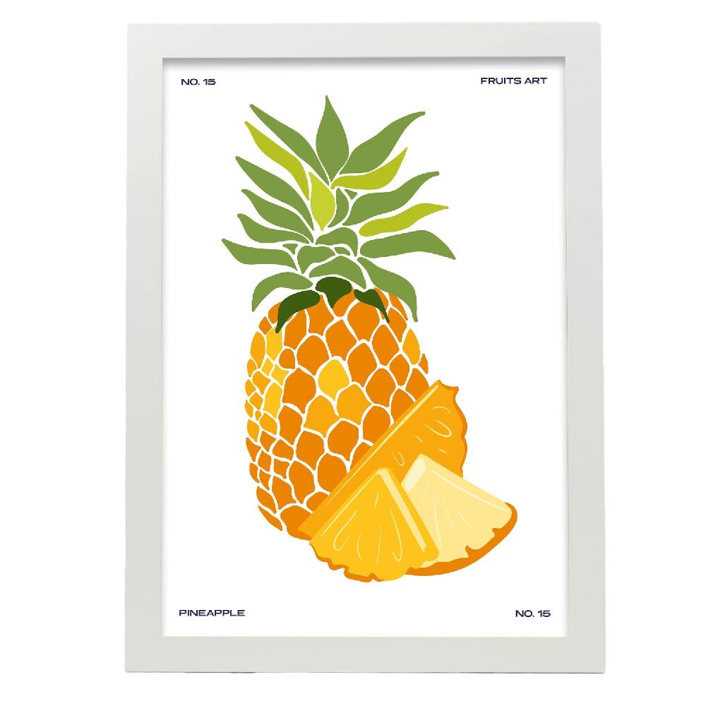 nacnic Cartel de Piña con rodajas Precios de Black Friday