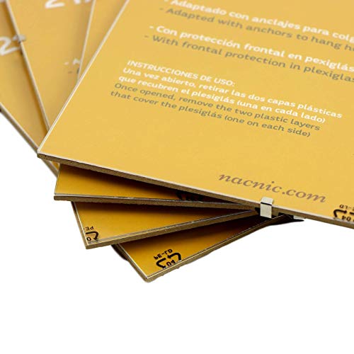 nacnic Set de 4 Marcos Transparentes con Plexiglas para Láminas Tienda de fábrica