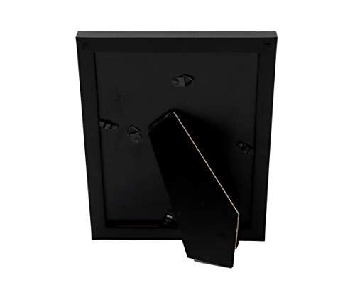 nacnic Set de 4 Marcos Negros tamaño 15x20cm. Marco de Color Negro Libre de impuestos