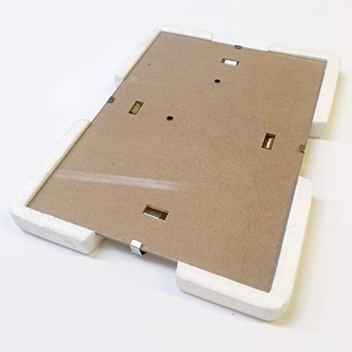 nacnic Marco Clip Transparente (10x15 cm) Caja de 24 Unidades. Marcos clip transparentes para fotos carteles diplomas Oferta exclusiva