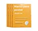 nacnic Set 4 Marcos Transparentes de Clip Soportes Transparentes para Fotos Posters Diplomas Dibujos o láminas. Tamaño 24x30cm. Marcos Clip Transparentes con plexiglas y Anclajes para Colgar Venta caliente