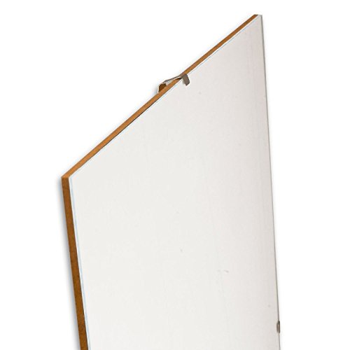 nacnic Marco Cristal de Clip. Marco de Clip para casa u Oficina. Marco de Cristal (20x25cm)