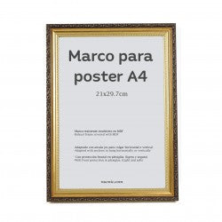 nacnic Marco Dorado con Filigrana para Fotos y Dibujos