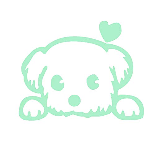 nacnic Vinilo Decorativo de Perrito Corazón Luminoso en la Oscuridad Ofertas