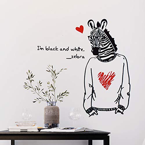 nacnic Vinilo Adhesivo de Pared Zebra para Dormitorios Juveniles - Lámina Rebajas baratas