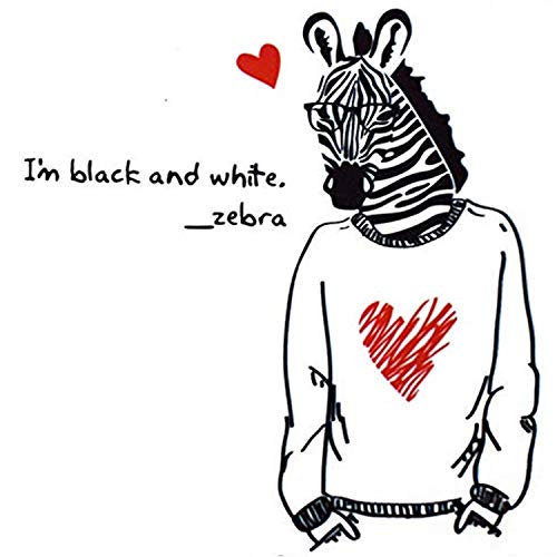 nacnic Vinilo Adhesivo de Pared Zebra para Dormitorios Juveniles - Lámina Rebajas baratas