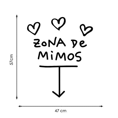 nacnic Vinilo Decorativo ZONA DE MIMOS y Oficina - Láminas COMPRAR AHORA