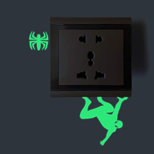 nacnic Pegatinas de pared fluorescentes de Spiderman Oferta especial de fábrica