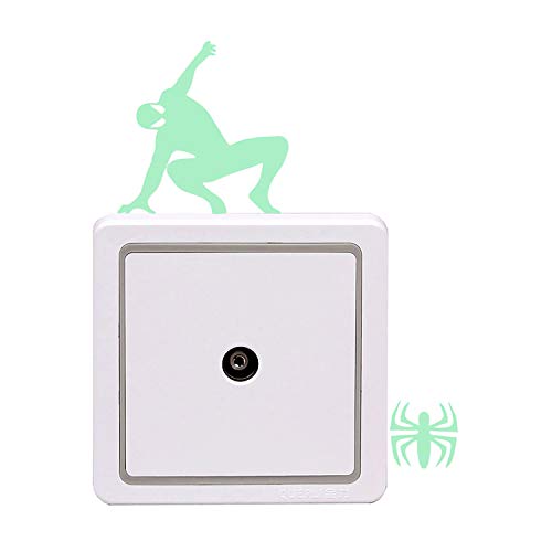 nacnic Pegatinas de pared fluorescentes de Spiderman Oferta especial de fábrica