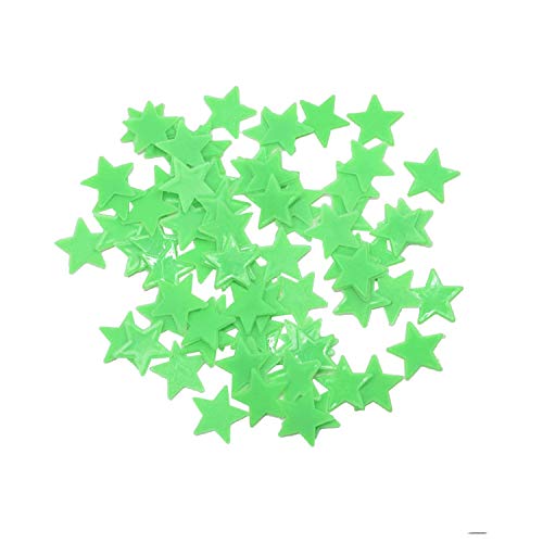 nacnic Pegatinas de Pared 3D Estrellas Fluorescentes Amarillas Grandes descuentos