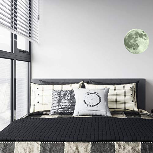 nacnic Pegatinas de Pared Fluorescentes de la Luna para Niños Ahorra y exporta