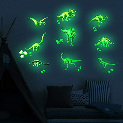 nacnic Láminas Luminosas de Dinosaurios Fluorescentes Libre de impuestos