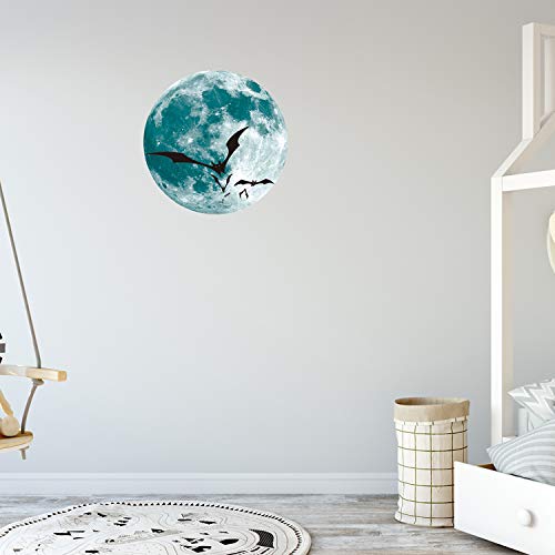 nacnic Vinilo Decorativo de Luna y Murciélagos Luminosos Oferta exclusiva