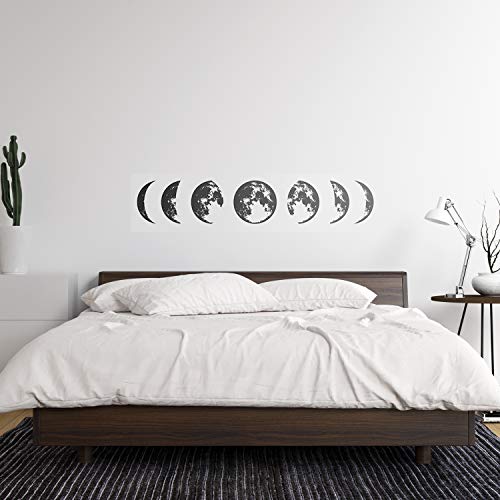 nacnic Pegatina de Pared Estilo Nórdico con Fases de la Luna Rebajas de fin de temporada