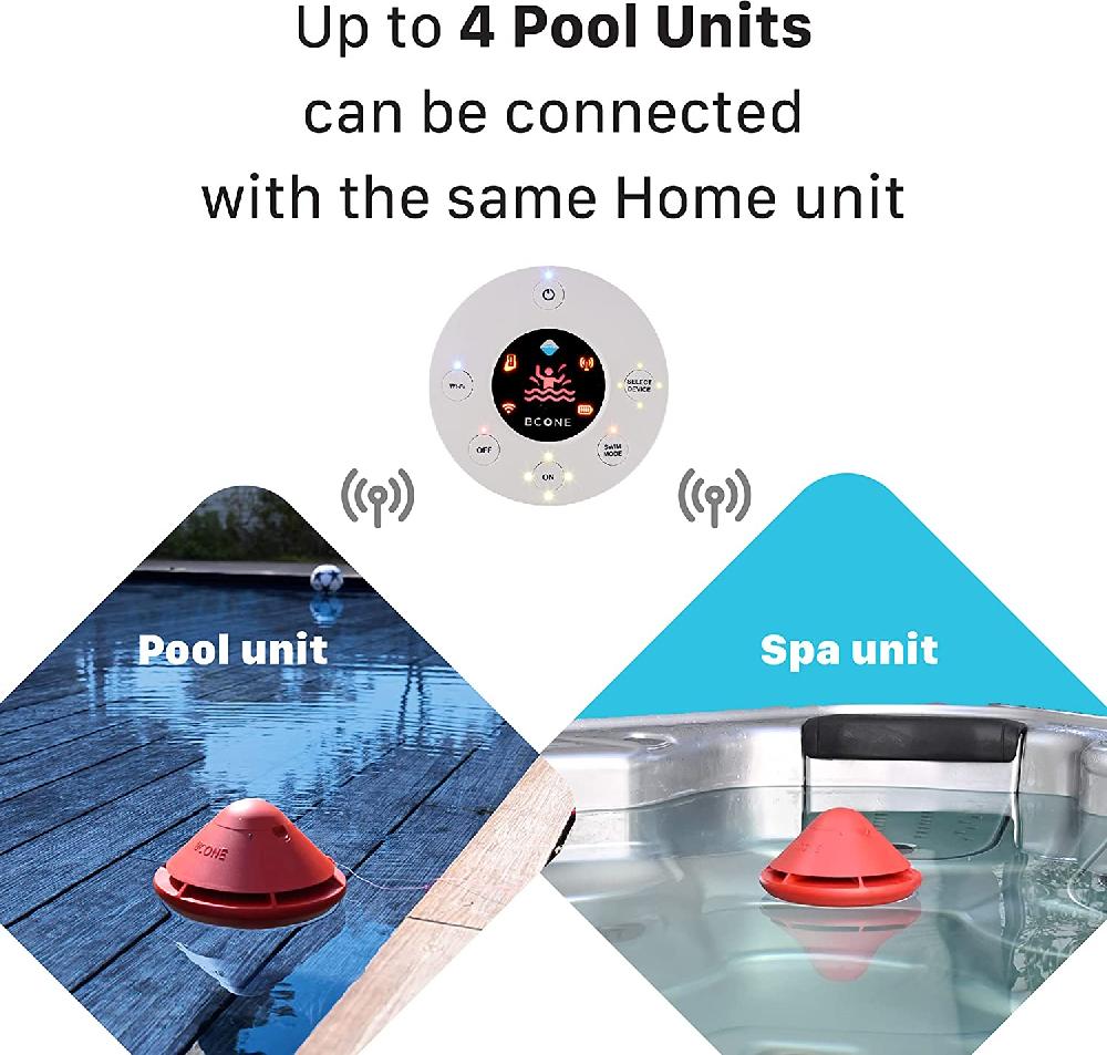 nacnic Unidad adicional de alarma para piscina BCone - Laminas Outlet online