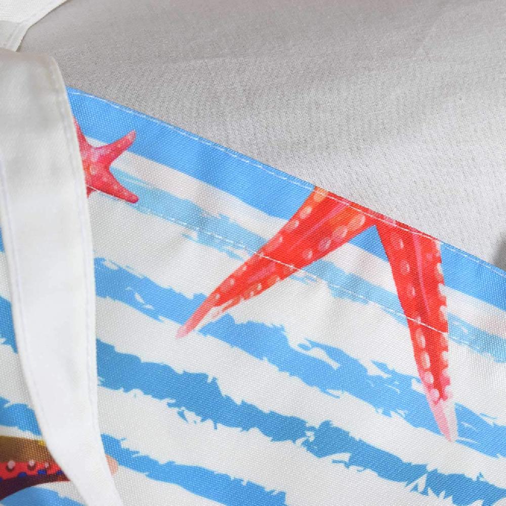 nacnic Bolsa Tote de tela | Diseño Estrellas de mar | Bolso con asas largas multiusos reutilizable y ecológico COMPRAR AHORA