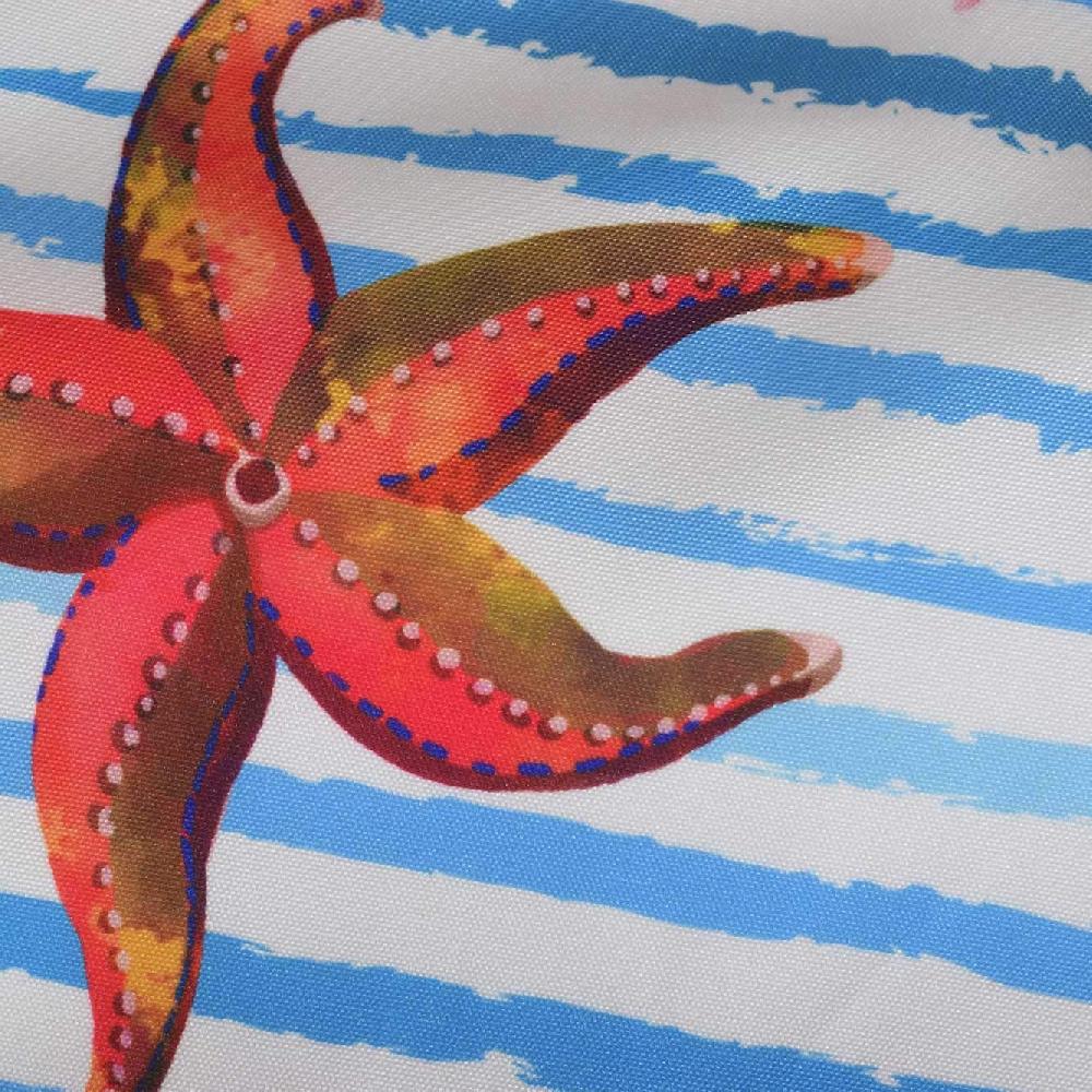 nacnic Bolsa Tote de tela | Diseño Estrellas de mar | Bolso con asas largas multiusos reutilizable y ecológico COMPRAR AHORA