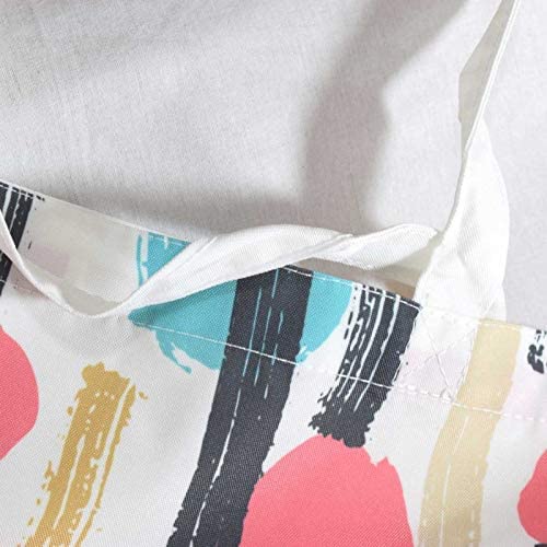 nacnic Bolsa Tote de tela | Diseño Piruletas Fucsias y Azules | Tote Bag con asas largas multiusos reutilizable y ecológica Últimos 2 días