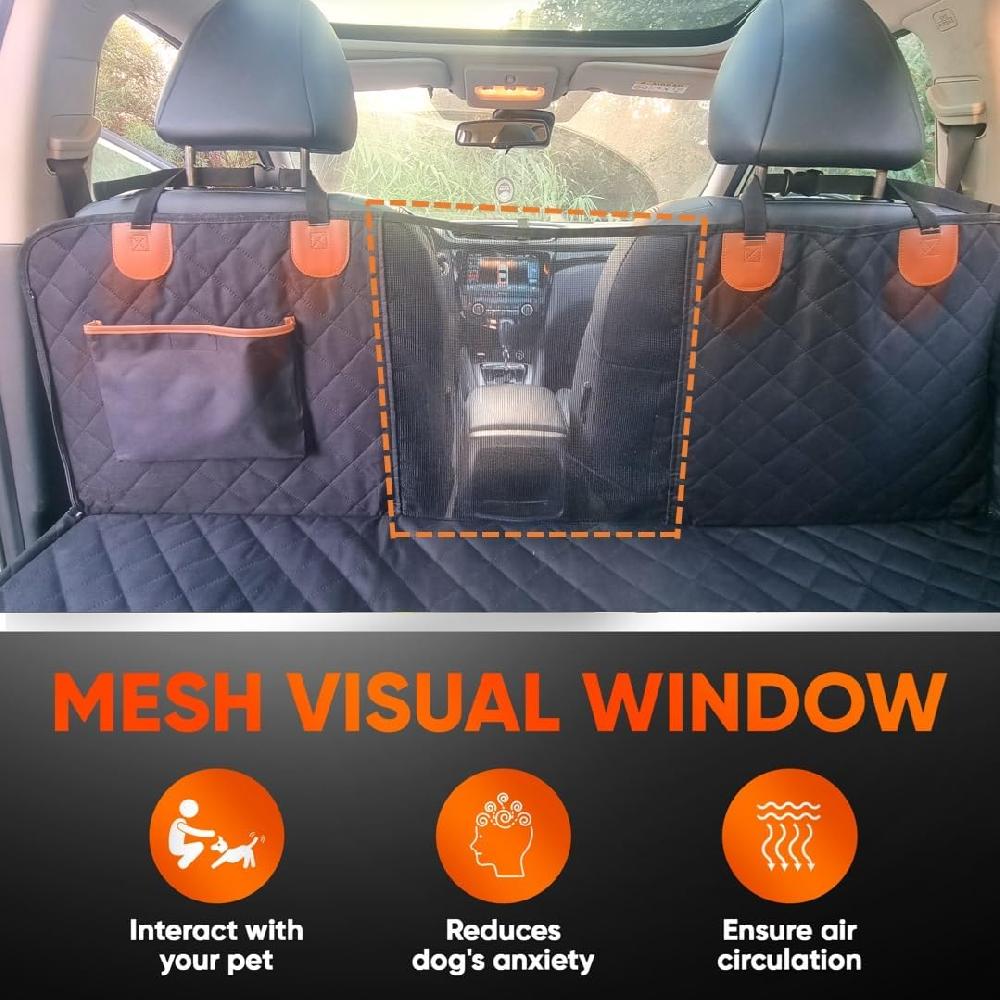 nacnic Funda para Asiento Trasero de Coche con Protección Completa TrioGato Limitado a 3 días