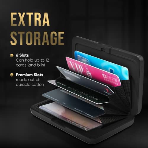 nacnic Billetera de Aluminio con Bloqueo RFID y Porta Tarjetas Unisex de Nacnic Rebajas de fin de temporada
