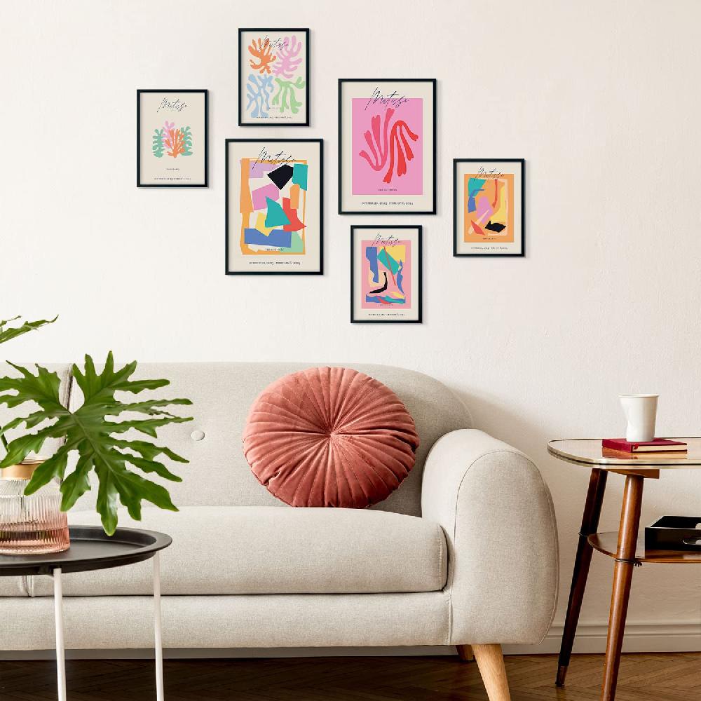 nacnic Set de 6 láminas Matisse estilo collage Gran oferta