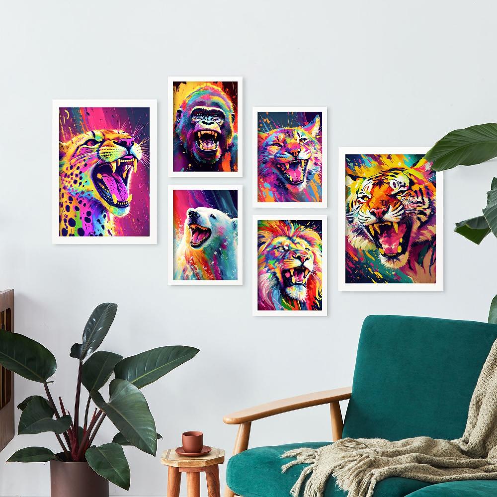 nacnic Conjunto de Láminas de Animales Abstractos Nacnic_6 Descuento