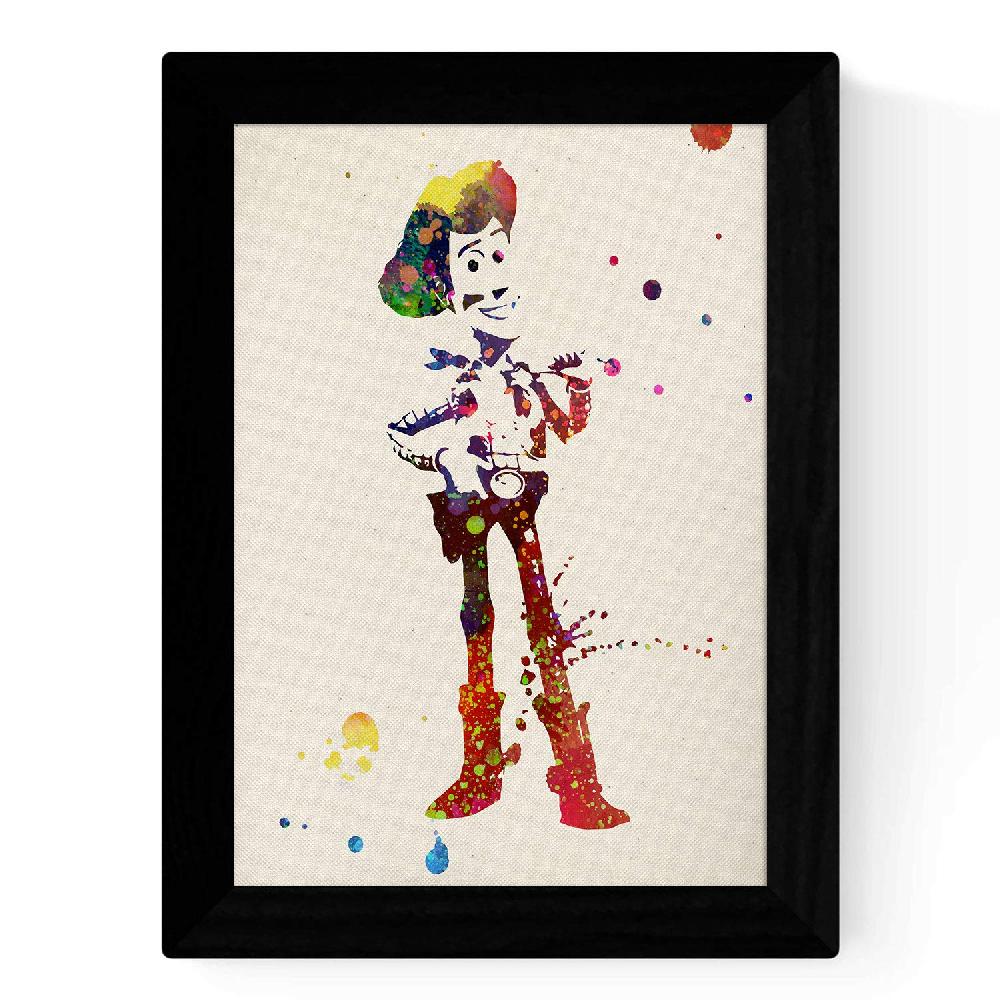 nacnic Set de Láminas Acuarela Toy Story con Buzz Woody Jessie y Caballo Promoción por tiempo limitado