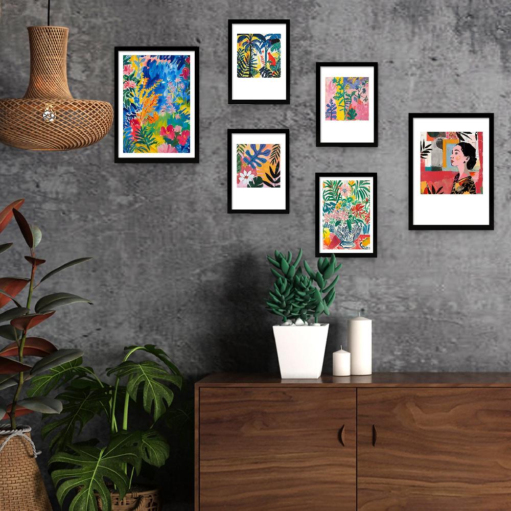 nacnic Matisse floral y llamativo Outlet
