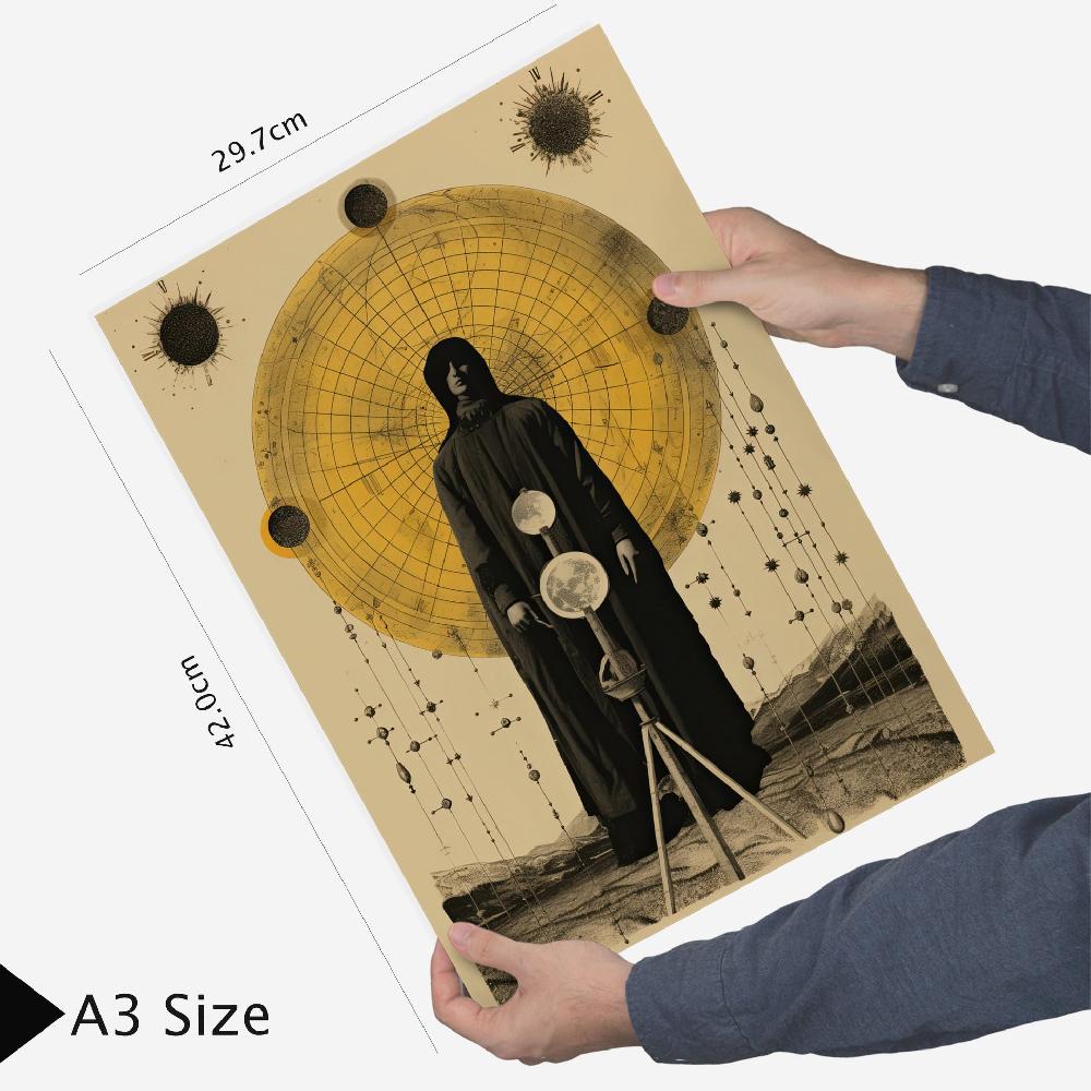 nacnic Collage surrealista estilo esoterico mistico estelar Oferta especial