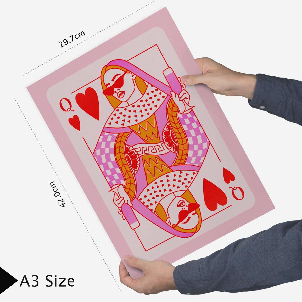 nacnic Illustraciones de arte moderno tonos rosas COMPRAR AHORA