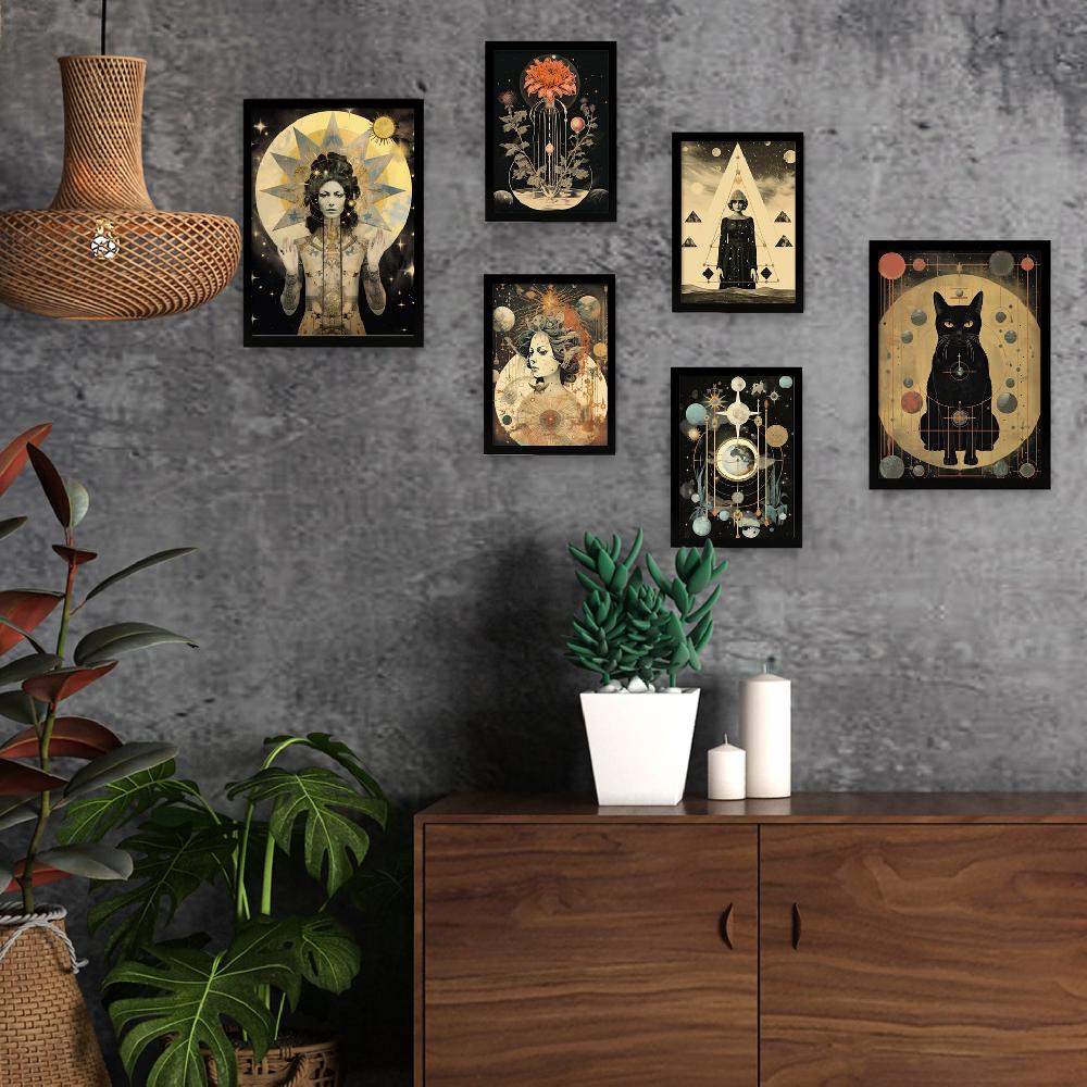nacnic Collage surrealista mujeres estilo esoterico mistico Últimos 2 días