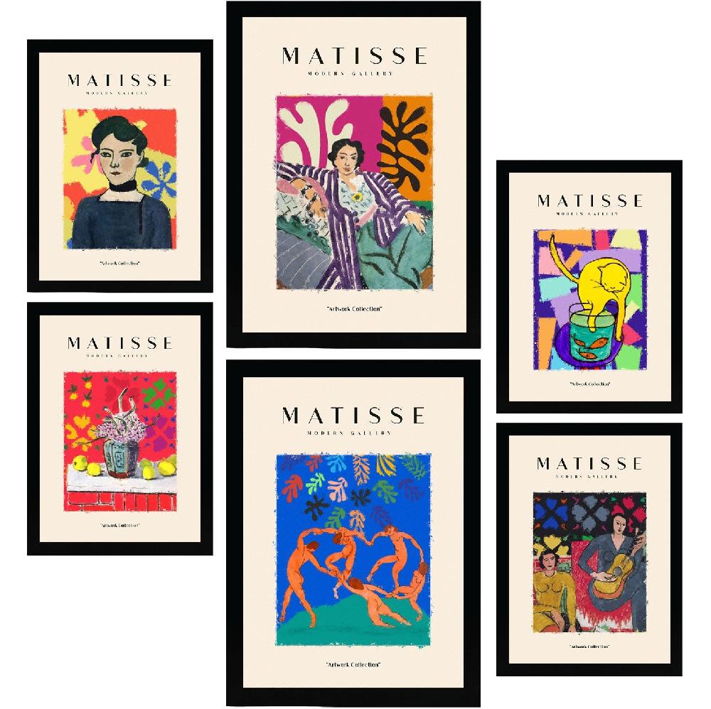 nacnic Lámina de Celebración Henri Matisse Arte Abstracto Fauvismo Envío internacional gratuito