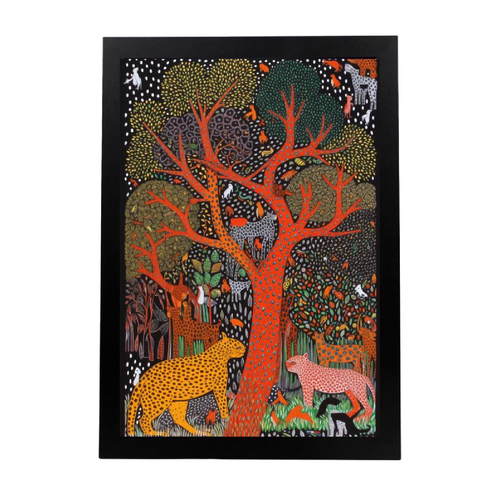 nacnic Poster de Yayoi Kusama "Animales An" Tienda de fábrica