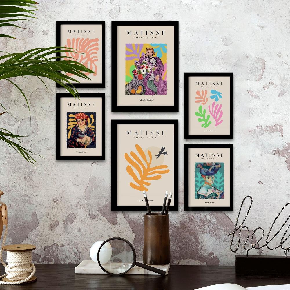nacnic Láminas de Henri Matisse. Fauvismo Abstracto Femenino Oferta exclusiva