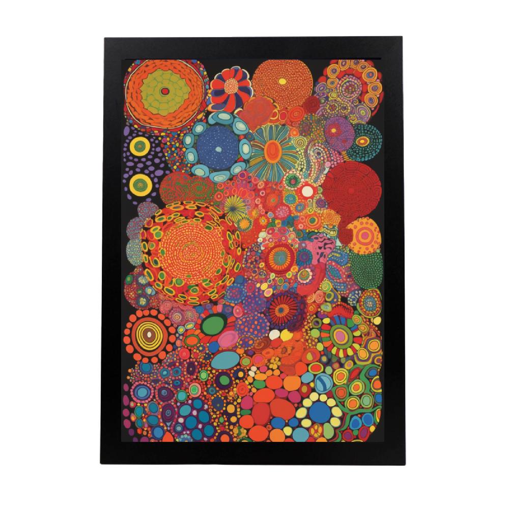 nacnic Cartel de Yayoi Kusama: Mundo Infinito - Laminas Grandes ahorros