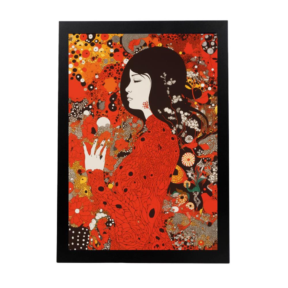 nacnic Póster Detalles en Abundancia de Yayoi Kusama Ofertas