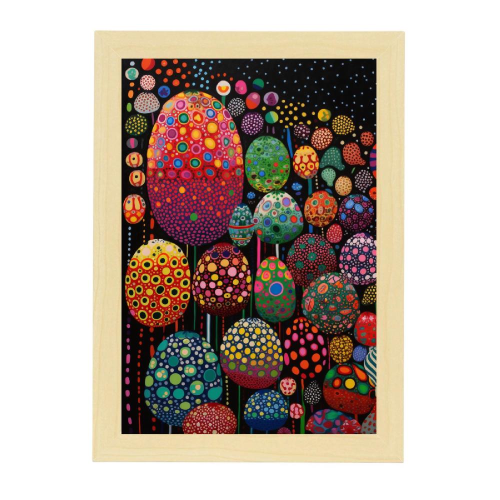 nacnic Póster en 8k de Yayoi Kusama Liquidación