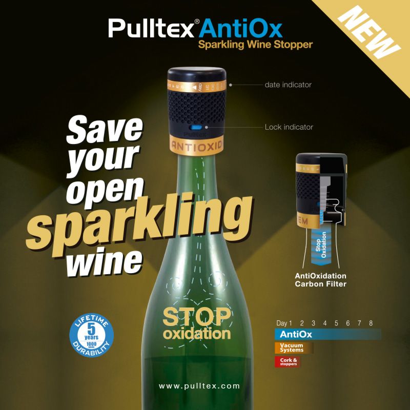 pulltex Tapon Cava AntiOx Última moda