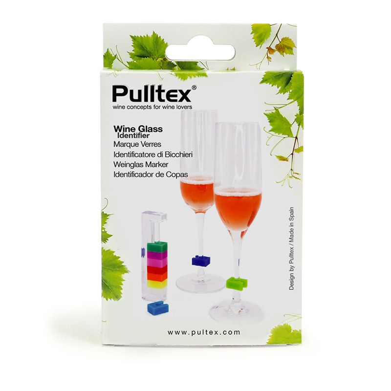 pulltex Identificador de copas de silicona (10 colores) Envío gratis