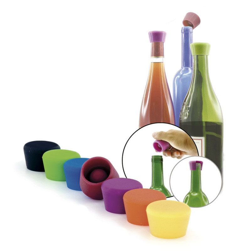 pulltex Tapón de silicona para vino (2pcs.) Envío gratis