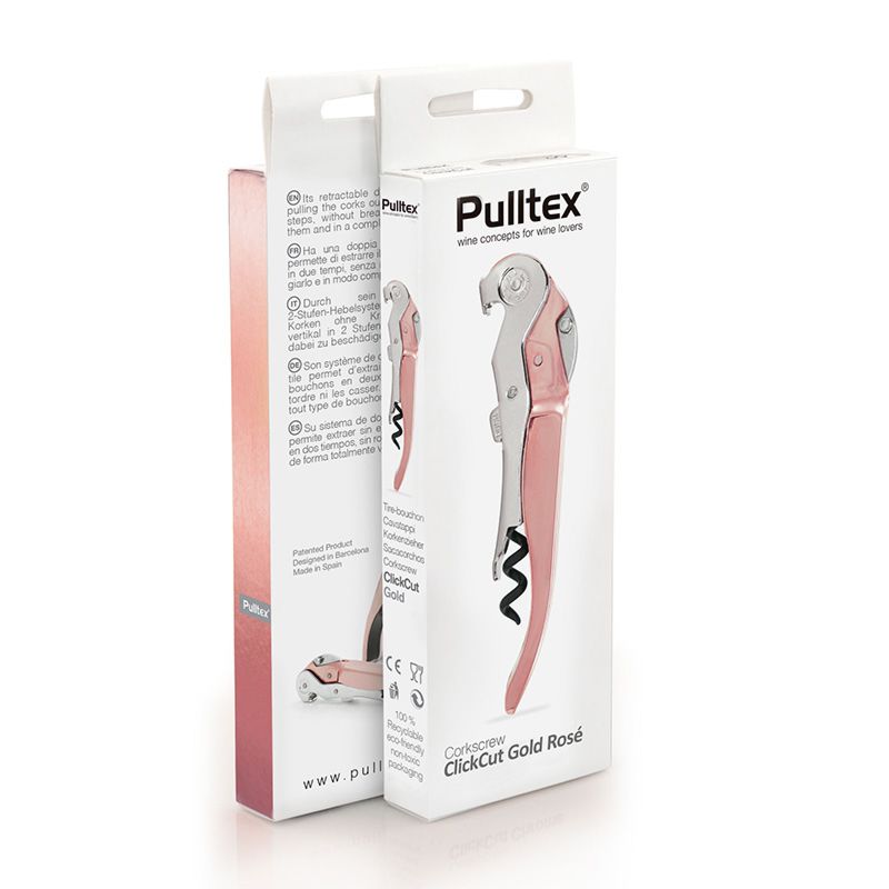 pulltex Sacacorchos ClickCut Rosé En oferta