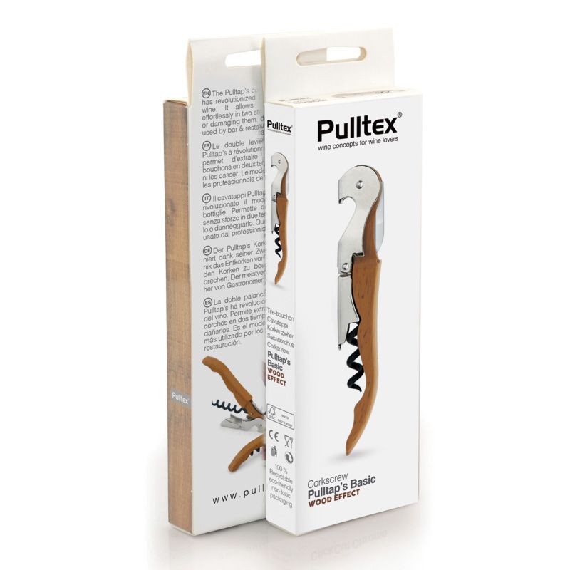 pulltex Sacacorchos Pulltap's Basic Wood Oferta especial
