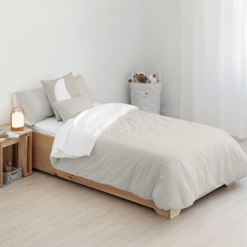 ripshop Funda nórdica 100% algodón Vichy Beige – Ripshop COMPRAR AHORA