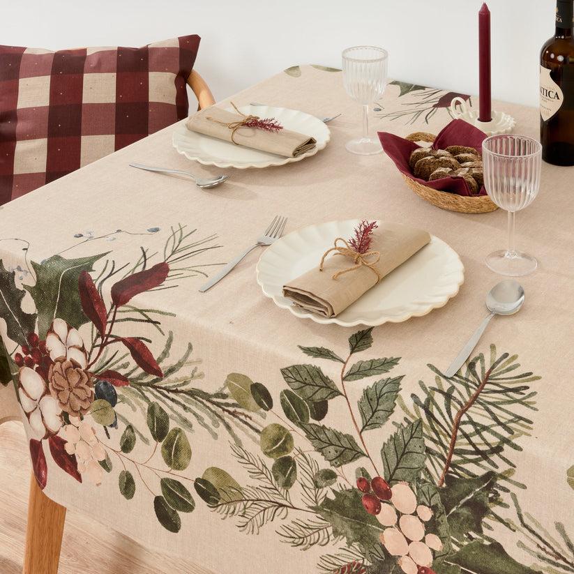 ripshop Mantel tacto tela Christmas Muérdago – Ripshop Precio ultrabajo